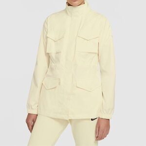 Nike Sportswear Women's M65 Woven Jacket Coconut Milk Sesame